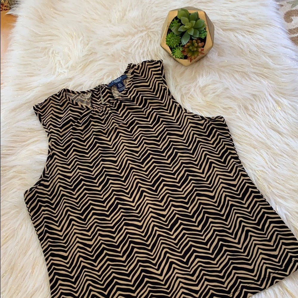 EUC Chaps Sleeveless Top